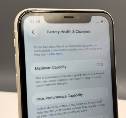 iPhone 11 128GB White 100%